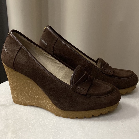 MICHAEL Michael Kors Rory Wedge Loafer Brown
Suede Platform - Picture 2 of 6